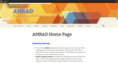 Desktop Screenshot of amrad.org